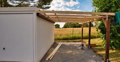 pose de carport Lanmeur-2