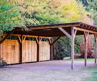 pose de carport Plouégat-Guérand-1