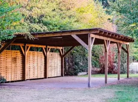 pose de carport Ploujean-2