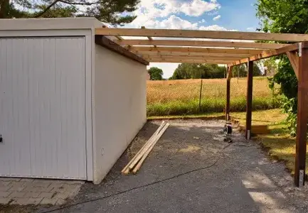 pose de carport Ploujean-3